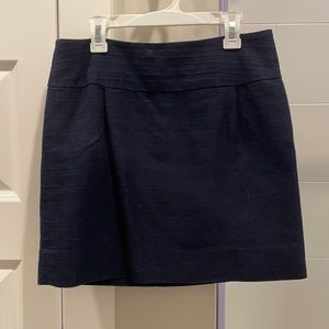 Navy blue skirt